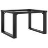 vidaXL Couchtischbeine O-Gestell 50x40x38 cm Stahl
