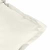 vidaXL Gartenbank-Auflage Melange Creme 120x50x7 cm Stoff