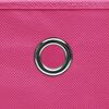 vidaXL Aufbewahrungsboxen mit Deckeln 4 Stk. Rosa 32x32x32 cm Stoff