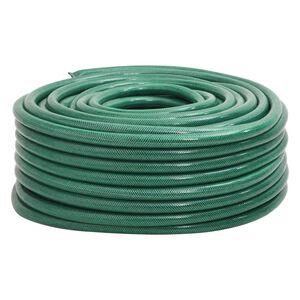 vidaXL Gartenschlauch Gr&uuml;n 1" 100 m PVC