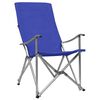 vidaXL Klappbare Campingst&uuml;hle 2 Stk. Blau