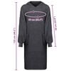 vidaXL Decken-Hoodie KINN Anthrazit XL Baumwolle