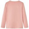 Kinder-Langarmshirt Hellrosa 140