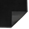 vidaXL Fu&szlig;matte Schwarz 60x150 cm