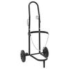 vidaXL Handwagen Schwarz und Rot 49 x 49 x 101 cm Stahl