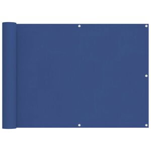 vidaXL Balkonsichtschutz Blau 75 x 200 cm