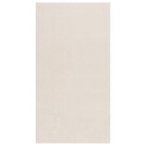 vidaXL Shaggy-Teppich Cremewei&szlig; 120x183 cm Polyester