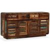 vidaXL Sideboard Altholz Massiv 150x35x75 cm