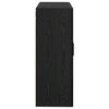 vidaXL Wandschrank 2 pcs Schwarz Eichen-Optik 69,5 x 34 x 90 cm