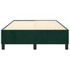vidaXL Boxspringbettgestell Dunkelgr&uuml;n 120x200 cm Samt