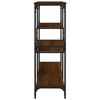 vidaXL Konsolentisch Braun Eichen-Optik 103x32x95 cm Holzwerkstoff