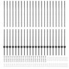vidaXL Zaunpfosten 22 pcs Grau 180 cm Stahl