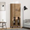vidaXL Highboard 2 pcs Artisan-Eiche 69,5 x 34 x 180 cm