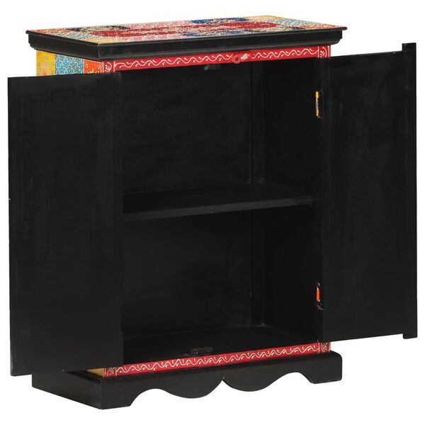 vidaXL Sideboard Handbemalt 60x30x75 cm Mango Massivholz