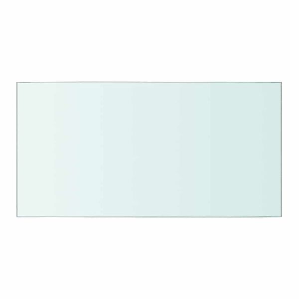 vidaXL Regalboden Glas Transparent 40x20 cm
