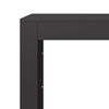 vidaXL Brennholzregal Schwarz 60x40x60 cm Stahl