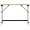 vidaXL Konsolentisch Sonoma-Eiche 100x32x75 cm Holzwerkstoff