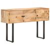 vidaXL Sideboard 116x35x75 cm Massivholz Mango