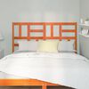 vidaXL Bettkopfteil Wachsbraun 145,5 x 4 x 104 cm Massives Kiefernholz