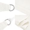 vidaXL Sonnensegel HDPE Rechteckig 2 x 4 m Wei&szlig;