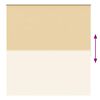 Verdunkelungsrollo Verdunklungsrollo 140 x 175 cm beige