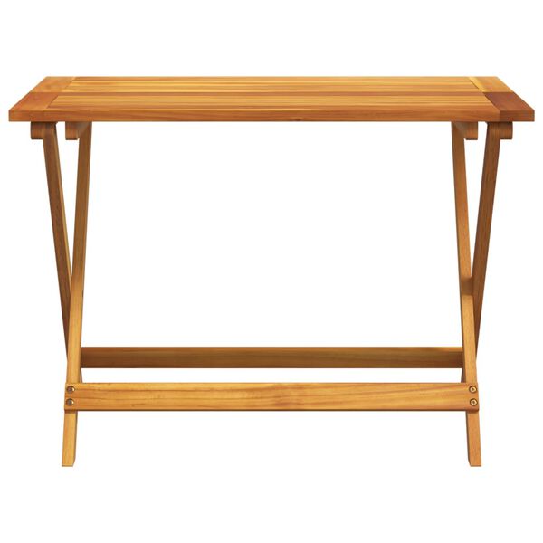 vidaXL Gartentisch Klappbar 90x52,5x65 cm Massivholz Akazie