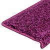 vidaXL Stufenmatten 10 Stk. 65x21x4 cm Violett Rechteckiger Rand
