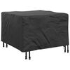 vidaXL M&ouml;belbezug Uni Schwarz 82 x 82 x 50 cm Stoff
