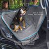 Kurgo Hunde-H&auml;ngematte f&uuml;r Halbe R&uuml;ckbank Heather Grau
