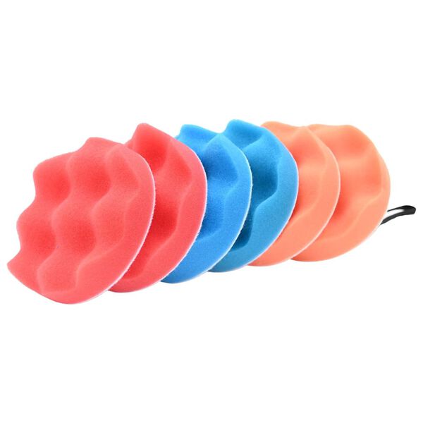 vidaXL Auto B&uuml;rsten Set Mehrfarbig Poly-Rattan