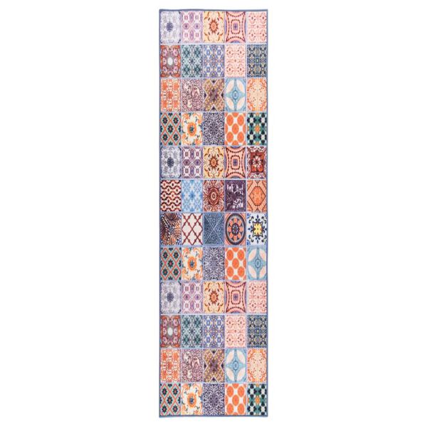 vidaXL Teppichl&auml;ufer Mosaik 80x300 cm