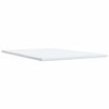vidaXL Boxspringbett mit Matratze Blau 140x200 cm Stoff