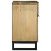 vidaXL Nachttisch Braun 50 x 33 x 60 cm Massivholz Akazie