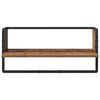 vidaXL Wandregal-Set 6 pcs Altholz 100 x 25 x 30 cm Holzwerkstoff