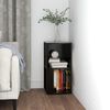 vidaXL Eckregal Schwarz 33x33x67 cm Holzwerkstoff