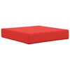 vidaXL Sofakissen f&uuml;r drau&szlig;en 3 pcs Rot Polyester