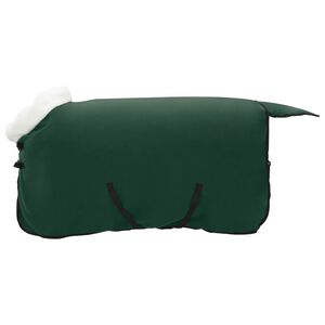 vidaXL Pferdedecke Dunkelgr&uuml;n 75 cm Polarfleece