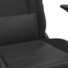 vidaXL Gaming-Stuhl Schwarz Kunstleder