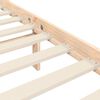 vidaXL Massivholzbett ohne Matratze 90x200 Kiefernholz