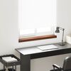 vidaXL Fensterbank Braunes Holz 80 x 15 x 4,5 cm PVC