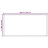 vidaXL Zeltteppich 250 x 500 cm Anthrazit
