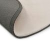 vidaXL Teppich 80 cm Kunstkaninchenfell Creme