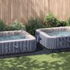 vidaXL Bodenfolie f&uuml;r Pools Schwarz 750 x 372 x 0,1 cm Vliesstoff