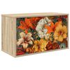 vidaXL Wandmontierter TV-Schrank GENNEP 69 x 33 x 40 cm Sonoma-Eiche