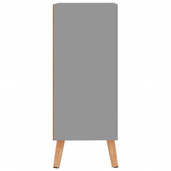 vidaXL Sideboard Grau 60x30x72 cm Holzwerkstoff