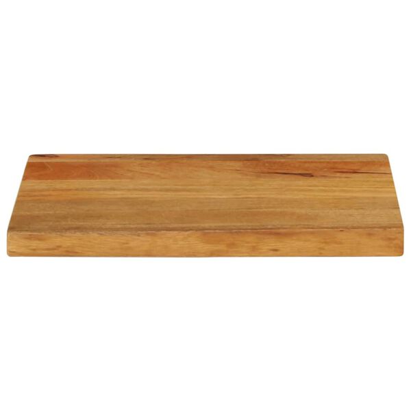 vidaXL Tischplatte mit Baumkante 50x30x2,5 cm Massivholz Mango