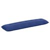 vidaXL R&uuml;ckenkissen Polizeiblau 200 x 50 cm Cordstoff