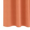 vidaXL Verdunkelungs-Vorh&auml;nge mit Ringen 2 pcs Terrakotta 245 x 140 cm