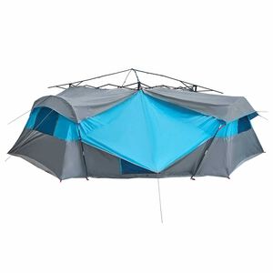 vidaXL Innenzelt mit Dach mit Speicher Blau 520 x 520 x 190 cm Taft