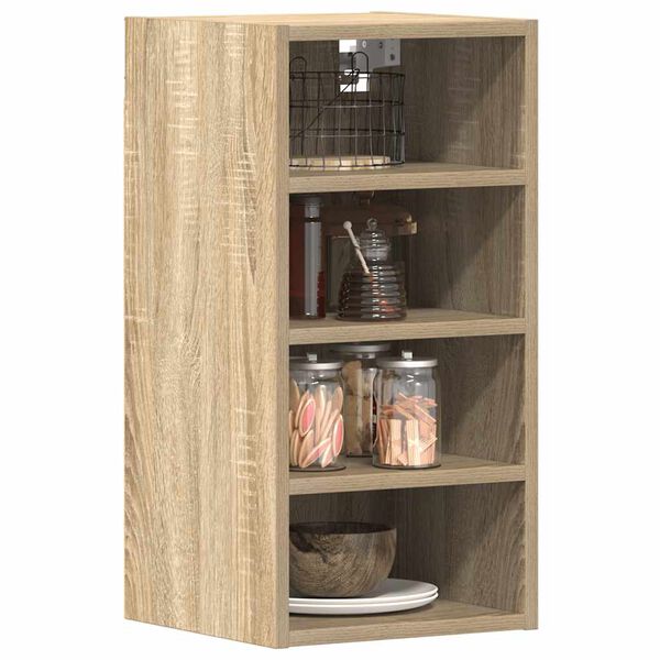 vidaXL H&auml;ngeschrank Riga Sonoma-Eiche 30x29,5x60 cm Holzwerkstoff